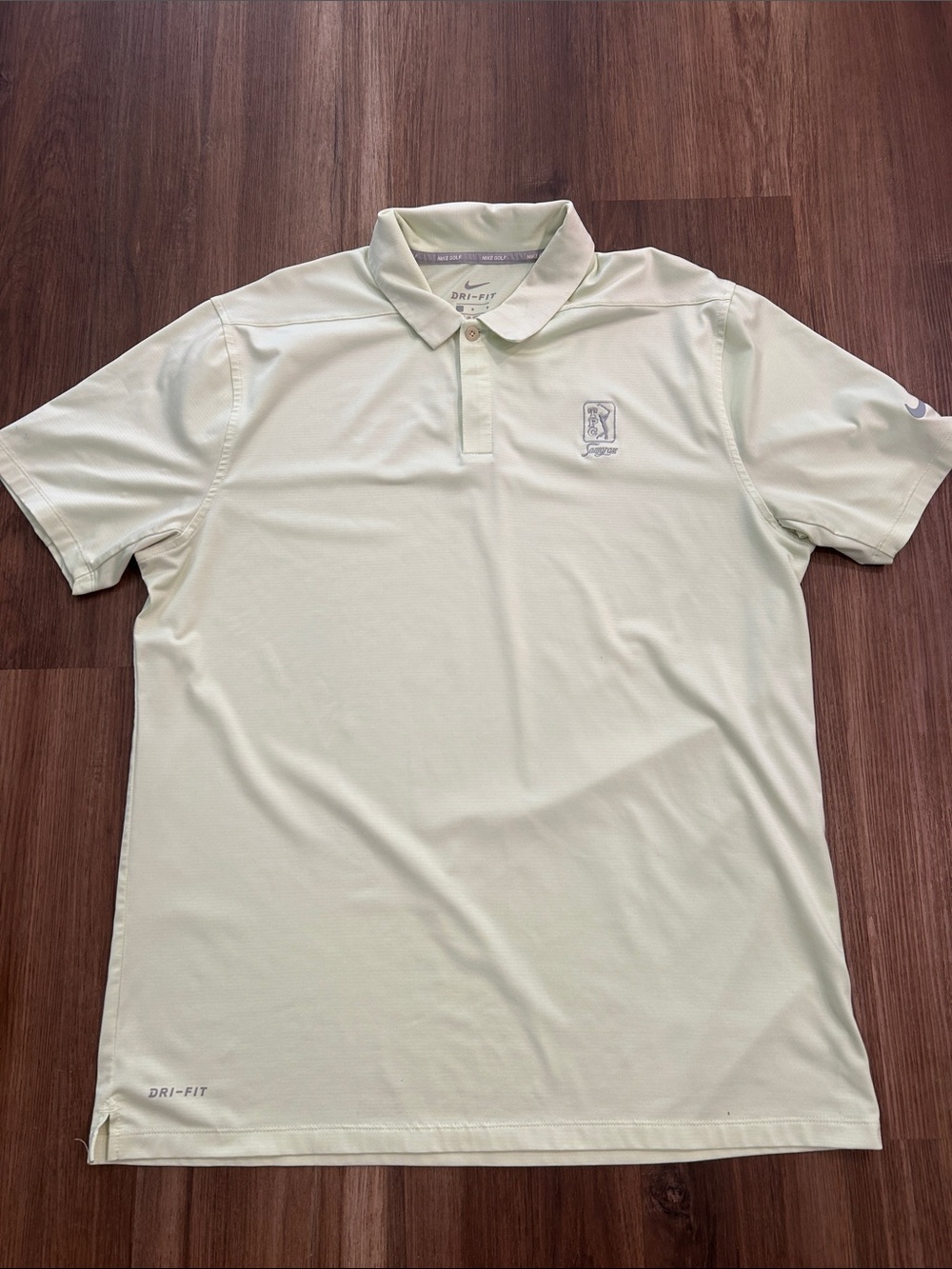 Nike Light Green Dri-FIT Polo Shirt TPC Sawgrass edition